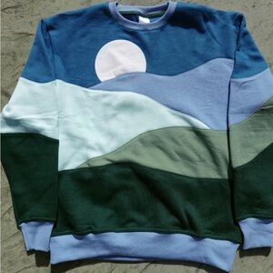 Scenic Landscape Women's Crew Neck Sweater